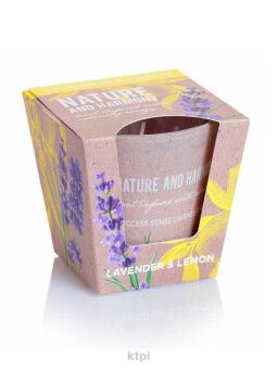 Bartek Świeczka Nature Harmony Lavender Lemon 115g