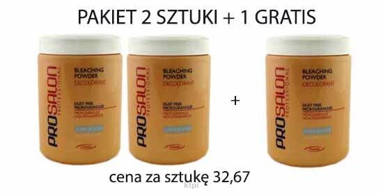 Chantal Prosalon Rozjaśniacz 3 Sztuki 2+1 Gratis