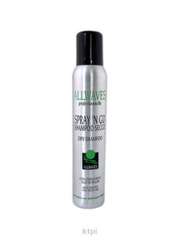 Allwaves Spray'n Go Suchy Szampon Do Włosów 200 ml