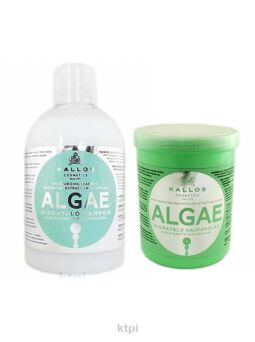 Kallos Zestaw Alga Maska 1l + Szampon 1l