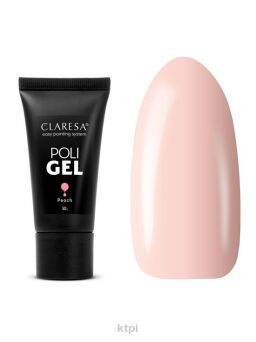 Claresa Poli Gel akrylożel acrygel Peach 30 g
