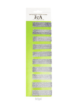 Iza Wsuwka Srebrne Brokatowe 6 cm 80 szt.