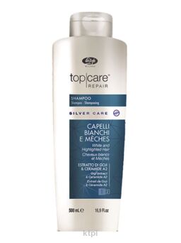 Lisap Top Care Silver Szampon Siwe i Rozjaśnia 500