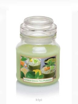 Bartek Świeczka Green Tea Pudding With Citrus 130g