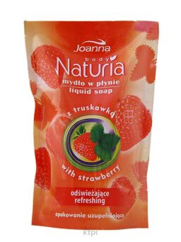 Joanna Naturia Mydło w Płynie Truskawka 300 Zapas