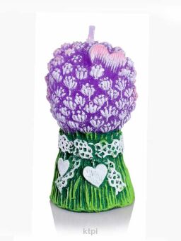 Bartek Świeczka Lavender Boutique Figure Serce 58g