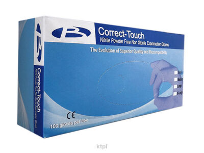 Rękawice nitrylowe bezpudrowe 100 szt rozmiar M