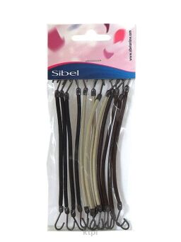 Sibel Gumki Z Haczykiem 3 Kolory 12 szt.