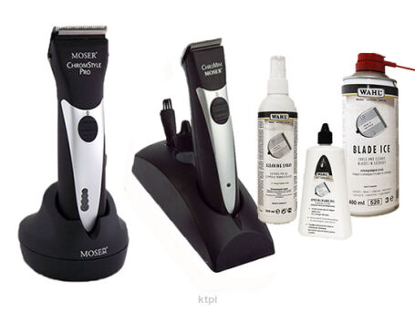 Moser Zestaw Maszynka 1871+Trymer 1591+Dezynfekcja