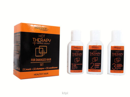 Prosalon Hot Therapy Kuracja Do Włosów 3x50g
