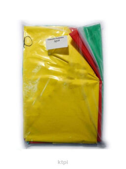 Pelerynki Jednorazowe Foliowe Kolorowe 50 szt