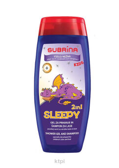 Subrina Kids Żel Pod Prysznic i Szampon Sleepy 250