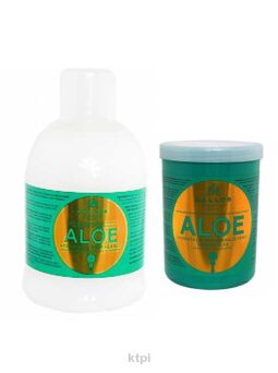 Kallos Zestaw Aloesowy Szampon + Maska 2x1000ml