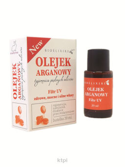 Bioelixire Serum Olejek Arganowy Filtr Uv 20 ml