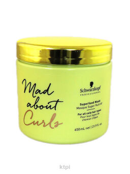 Schwarzkopf Mad About Curls Maska Superfood 650 ml