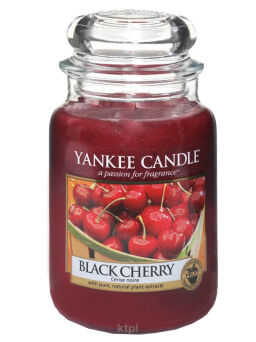 Yankee Candle Świeca Black Cherry 623g