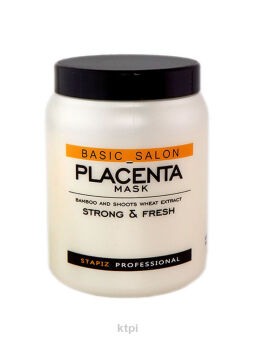 Stapiz Basic Salon Maska Do Włosów Placenta 1000ml