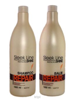 Stapiz Sleek Line Repair Jedwab Szampon + Balsam