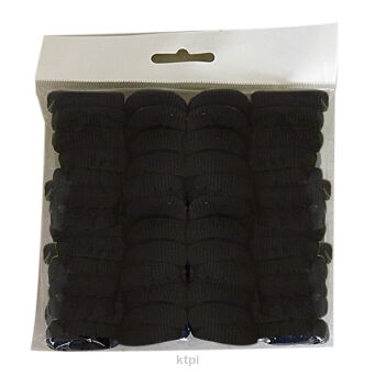 Gumka Frotka Robak Czarna 50 sztuk