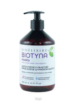 Bioelixire Z Biotyną Maska Do Włosów Objętość 500