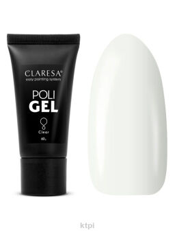 Claresa Poli Gel akrylożel acrygel Clear 60 g