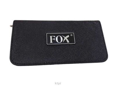 Fox Etui Na Nożyczki 2 Pary Małe Czarne 23,5x11,5