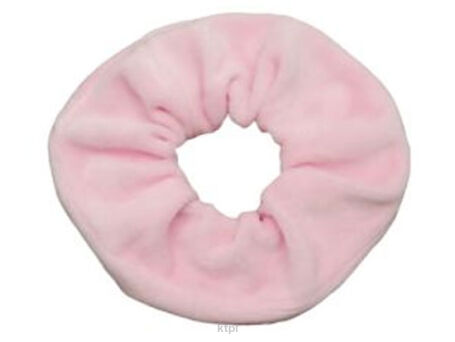 Gumka Do Włosów Welurowa Różowa