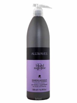 Allwaves Szampon Yellow Out Blond i Siwe 500 ml