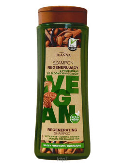 Joanna Vegan Szampon Regenerujący Migdał 300ml