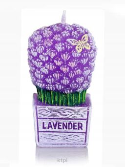 Bartek Świeczka Lavender Boutique Figure Motyl 58g