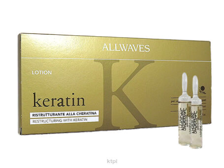 Allwaves Keratyna Ampułki Odmładzające 12x10ml