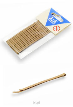 Iza Wsuwka Prosta Złota Matowa 7 cm 12 szt.