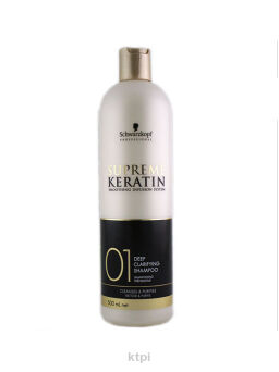 Schwarzkopf Supreme Keratin Szampon Oczyszcz. 500