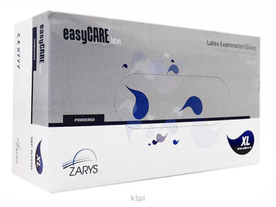 Rękawiczki Lateksowe Pudrowe 100 szt. Rozmiar Xl