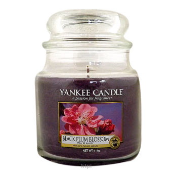 Yankee Candle Świeczka Black Plum Blossom 411 g