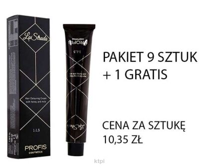 Profis Lastrada Farba Z Miodem I Mlekiem Pakiet 10 Sztuk 9+1 Gratis