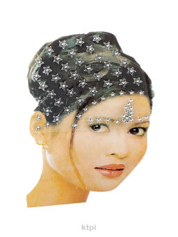 Naklejki Cyrkonie Ozdoby Do Włosów 2 Kom. 304633