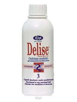Lisap Delise Płyn Do Trwałej 3 Wł. Rozjaśniane 250