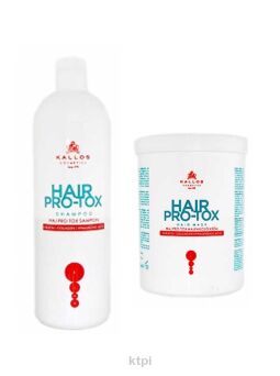 Kallos Zestaw Botox Maska+Szampon 2 X 1000 ml