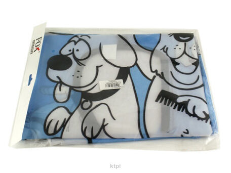 Fox Peleryna fryzjerska dziecięca basic niebieska