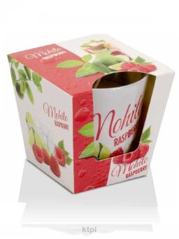 Bartek Candles Świeczka Mohito Raspberry 115 g