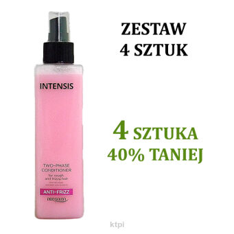Prosalon Intensis 2-Faz. Odżywka Anti-Frizz Zestaw 4 szt