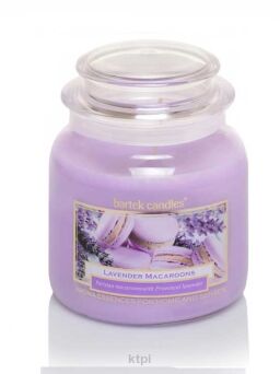 Bartek Candles Świeczka Lavender Macaroons 430 g