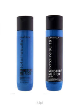 Matrix Moisture Me Rich Szampon 300 + Odżywka 300