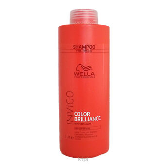Wella Brilliance Szampon Farbowane Cienkie 1000 ml