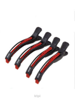 Fox Profesjonalne Klipsy Do Włosów Penguin 4 szt