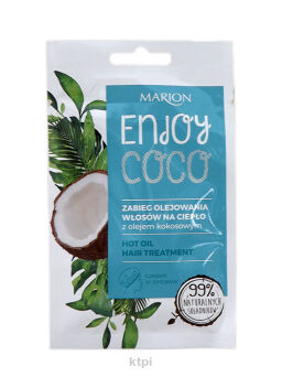 Marion Enjoy Coco Zabieg Olejowania 20 ml + Czepek