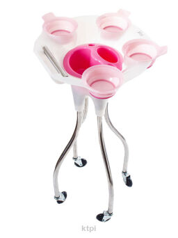 Fox Pomocnik Wózek Fryzjerski Octopus Różowy