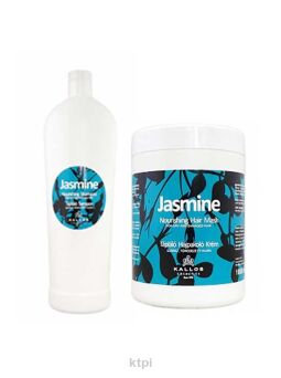 Kallos Zestaw Jaśminowy Maska+Szampon 2 X1000 ml