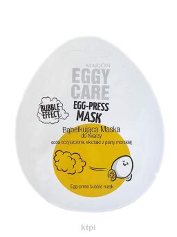Marion Eggy Care Maseczka Bąbelkująca Do Twarzy